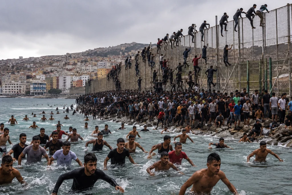 Ceuta Border Crisis with Morocco