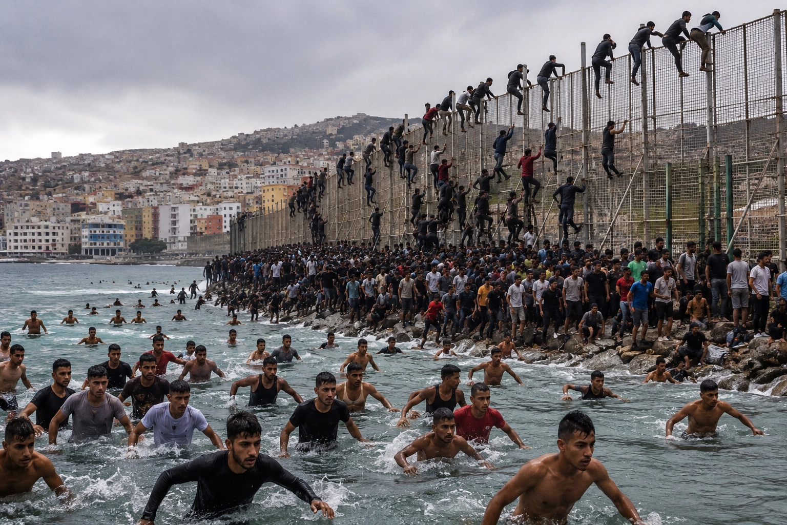 Ceuta Border Crisis with Morocco